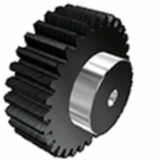 Cylindrical gears module 4 with hardened teeth - Cylindrical gears with hardened teeth