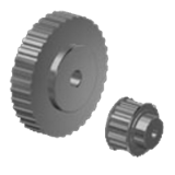 T. Belt Pulleys with Pilot Bore