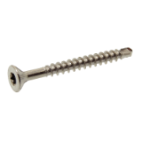 Modèle 211312 - Self drilling countersunk head six lobes chipboard screw - Stainless steel A2