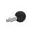 GN319.2 A - Revolving ball knobs, Shaft Steel, Type A, with male thread