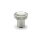 GN 676.5 A - Stainless Steel-Knobs without knurl (Type A)