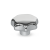 GN6336 - Stainless Steel-Star knob, Type E, with threaded blind bore