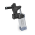 GN962 - Toggle clamps pneumatic with Magnetic piston, Type APV, Clamping arm with slotted hole, with two flanged washers