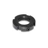 GN1804.2 - Slotted locknuts with thread locking