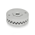 GN188 - Stainless Steel-Serrated locking plates, Type B, with threaded bushing