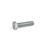 GN933.5-KU - Stainless Steel-Hexagon head screws, Type KU, Plastic pivot (Polyacetal POM)