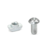 GN968 - Assembly sets for profile systems 30/40/45, Type D, with cylinder head screw DIN7984