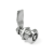 GN 516.5 RG - Stainless Steel-Rotary clamping latches, Type RG, Operation with knurled knob GN 7336