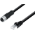 M12, series 876, Automation Technology - Data Transmission - connection cable female cable connector - RJ45 connector