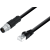 M12, series 876, Automation Technology - Data Transmission - connection cable male cable connector - RJ45 connector