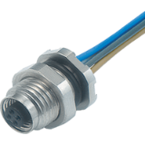 M5, series 707, Automation Technology - Sensors and Actuators - female panel mount connector