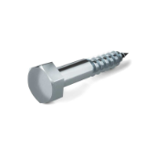 DIN 571 - Hexagon wood screws