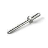 RIVQUICK® Varibulb high strength blind rivets, Dome head, Stainless steel A2/Stainless steel A2