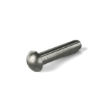 DIN 1476 - Round head grooved pins