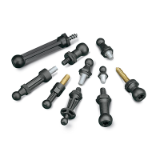 SNAPLOC® Ball studs with self-tapping external thread