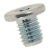 BN 20697 - Hex socket head cap screws with special low head, 010.9, cl. zinc plated blue