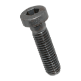 BN 15, BN 20737 Hex socket head cap screws with low head and pilot recess, partially / fully threaded