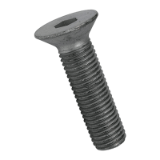 BN 2103 - Hex socket flat countersunk head screws fully threaded (ISO 10642; ~DIN 7991), cl. 010.9 / 10.9, zinc flake coated GEOMET® 500 A