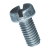 BN 330 - Slotted cheese head machine screws (DIN 84 A; ~ISO 1207), 4.8, zinc plated blue
