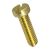 BN 532 - Slotted cheese head machine screws (~DIN 84 A; ~ISO 1207), brass, plain