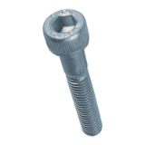 BN 12 - Hex socket head cap screws partially threaded (DIN 912; ISO 4762), 12.9, zinc plated blue