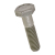 BN 20587 - Hex head screws partially threaded (DIN 931, ISO 4014), aluminum, natural anodized