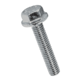 BN 2112 Hex head flange screws / bolts, partially / fully threaded