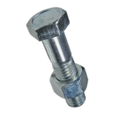 BN 3542 Hex head bolts with hex nuts, partially threaded
