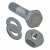 BN 97 - Sets of heavy hex structural bolts HV with hex head screw, nut and washers