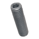 BN 1424 - Hex socket set screws with flat point (ISO 4026; DIN 913), cl. 45 H, zinc flake coated