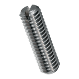 BN 664 Slotted set screws with flat point, chamfered