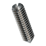 BN 665 Slotted set screws with cone point