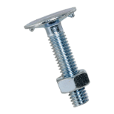 BN 290 Elevator bucket bolts with hex nut, type 23 A