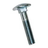 BN 30401 Round head square neck bolts without hex nut
