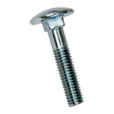 BN 46120 Round head square neck bolts without hex nut