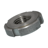 BN 218 Slotted round nuts unhardened and unground