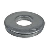 BN 13289 Flat washers without chamfer, for bolts with heavy duty type spring pins