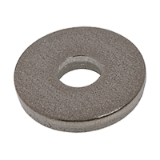 BN 20087 - Flat washers without chamfer, for bolts with heavy duty type spring pins, stainless steel A4