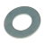 BN 30706 - Flat washers for Ww / UNC / UNF without chamfer, light serie (~DIN 1440), steel, zinc plated blue