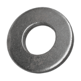BN 714 - Flat washers without chamfer, large series (VSM 13904), steel, plain