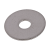 BN 83898 - Flat washers without chamfer, series LL (very large) (NFE 25-513 LL), stainless steel A4