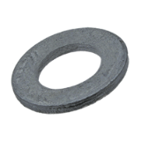 BN 26730 Flat washers with chamfer for screws up to property class 8.8