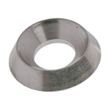 BN 80077, BN 85295 Finishing washers machined, for 90° countersunk head screws