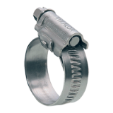 BN 20565 Hose clamps with worm gear drive for medium pressure