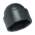 BN 1094 - Hex cover caps, Polyethylene, black