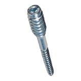 BN 20920 - Hex socket TOP-spacer screws (Toproc®), zinc plated blue, waxed
