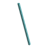 BN 21238 - Threaded rod without head (SPAX®), zinc plated blue, waxed