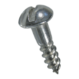 BN 698 - Slotted round head wood screws (DIN 96), stainless steel A2
