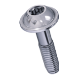 BN 20760 Pan head screws with pressed washer with hexalobular socket Torx plus® / Autosert®
