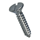 BN 693 Slotted flat countersunk head tapping screws with cone end type C
